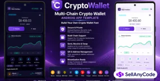 CryptoWallet Multi-Chain Crypto Wallet Android App Template