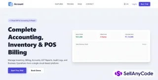 Bill Book Account Frontend - Digital Accounting & Billing SaaS