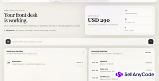 AtYourDesk AI Receptionist & Smart Front Desk | White-Label Source Code