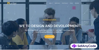 Hunter Corporate Website HTML5 Template