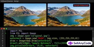 Python Bulk Image Watermark Tool | Fast Batch Photo Processing